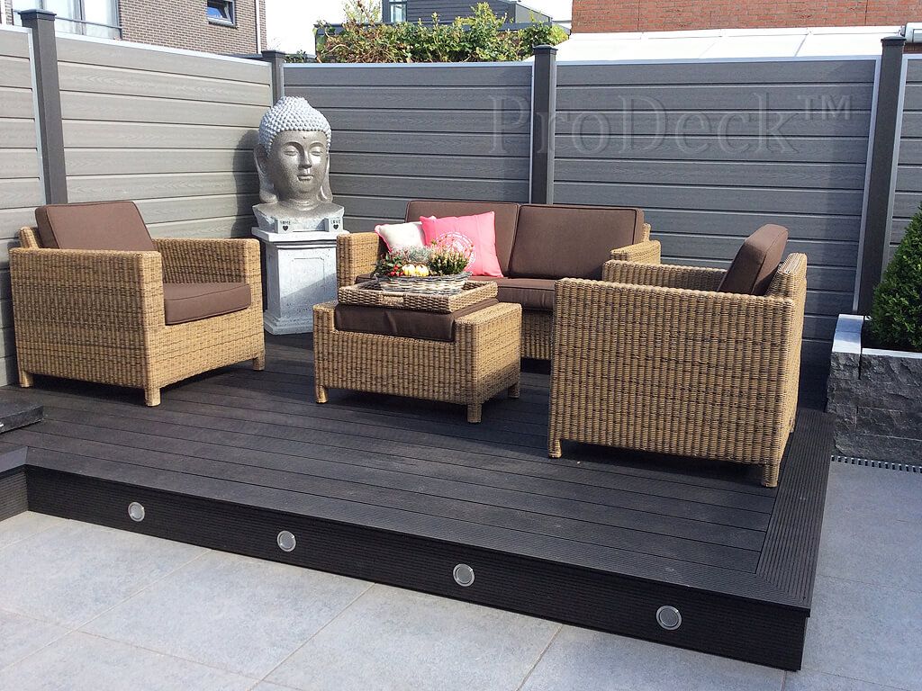 Composieten tuinproducten van WoodComposiet