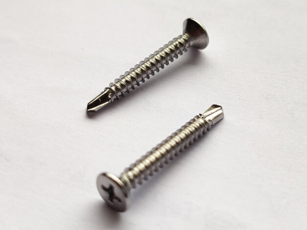 Schroef • rvs 410 • 4,2×32 mm • zelfborend • voor in aluminium • kruiskop