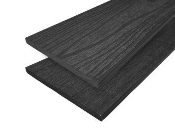 Randafwerklijst hoog • composiet • donkerantraciet • co-extrusie • 310×13,8×1 cm