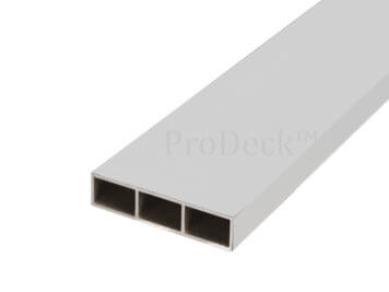 Dwarsbalk • aluminium • helder wit • 180 cm