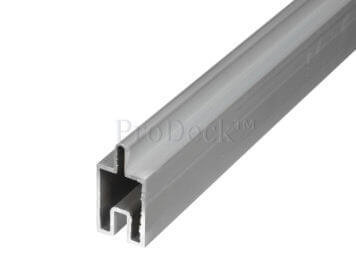 Beginstrip • sierstrip • aluminium • ca. 179,5×3,1×2,4 cm • voor stapelplanken