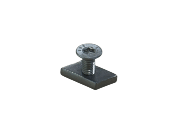 Bout en zelfborgende moer • rvs • Aslon® • in combinatie met clip 47 en aluminium Aslon® onderbalken