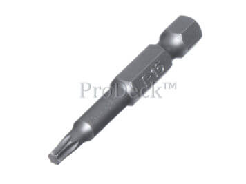 Schroefbit • torx-20 • 50 mm lang • voor Aslon® clips en diverse soorten schroeven