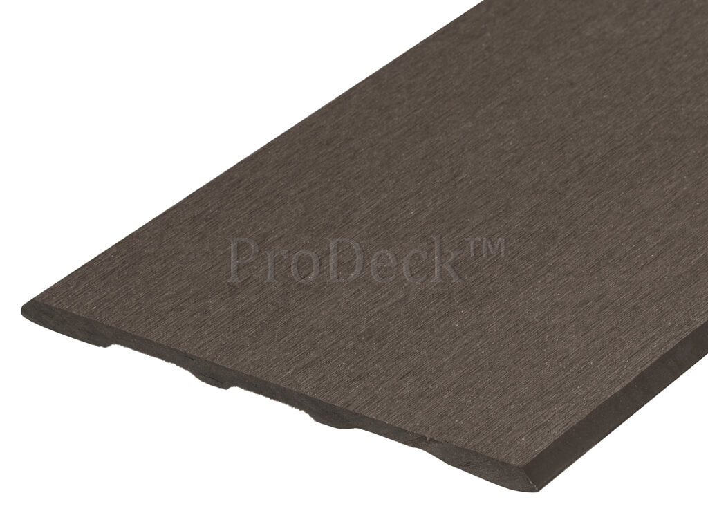 Composiet schuttingplank basic extra privacy donkerbruin