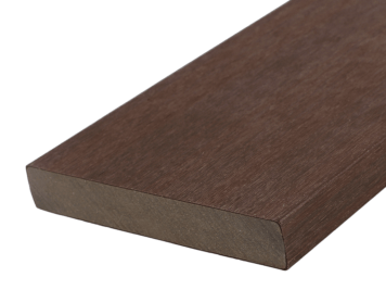 Plank • Fiberdeck® • massief co-extrusie • composiet • Ipé • egaal • 300×13,8×2,3 cm