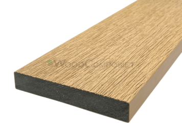 Plank • Fiberdeck® • massief co-extrusie • composiet • eiken • vintage • 300×13,8×2,3 cm
