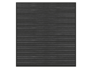 Rhombus stapelplank • schuttingset • composiet • antraciet • antracieten kader • volledige privacy • 180×180 meter hoog • zelfbouwschutting