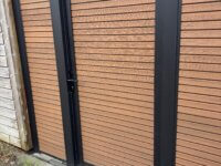 Teak rhomb, gevel 4 Teak rhomb, gevel 4