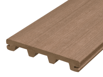 Vlonderplank • Terafest® • massief composiet • teak • Rustic Step