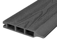 Composiet stapelplank antraciet houtnerf Composiet stapelplank antraciet houtnerf