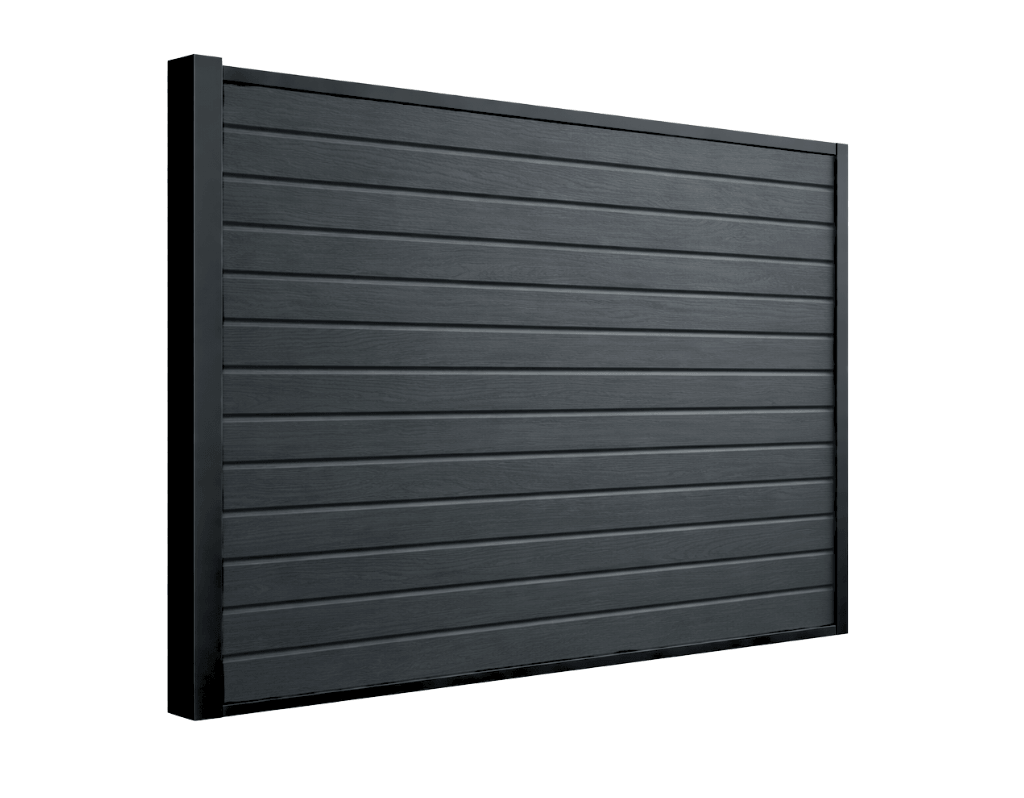 Antraciete schuttingsets (incl. donkerantraciet 10x10cm paal) nu vanaf € 198,44