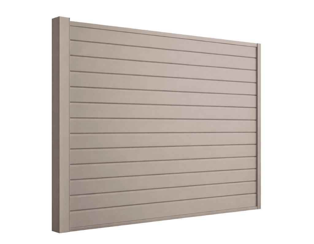 Vergrijsdbruine schuttingsets (incl. vergrijsdbruin 10x10cm paal) nu vanaf € 163,78