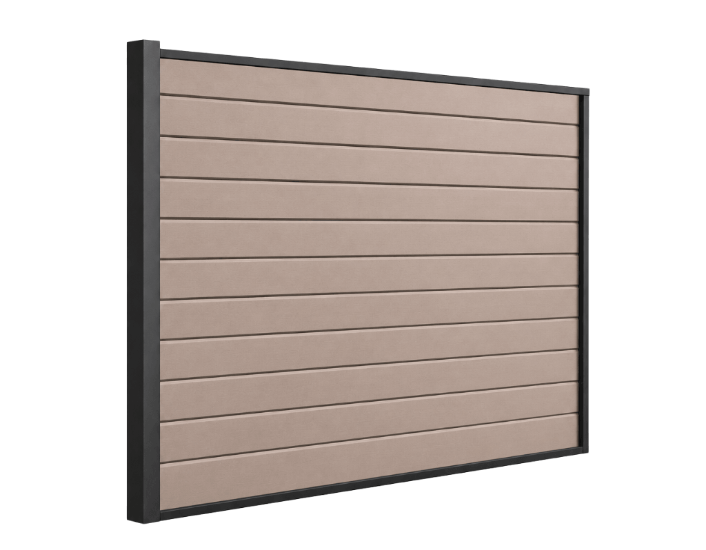 Vergrijsdbruine schuttingsets (incl. antraciet 7x7cm paal) nu vanaf € 173,47